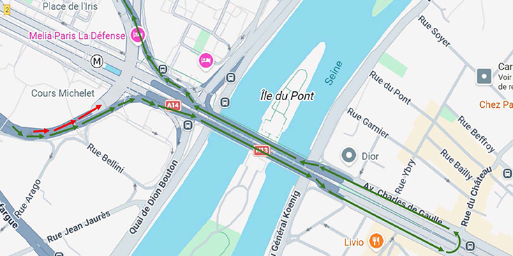 Plan de déviation