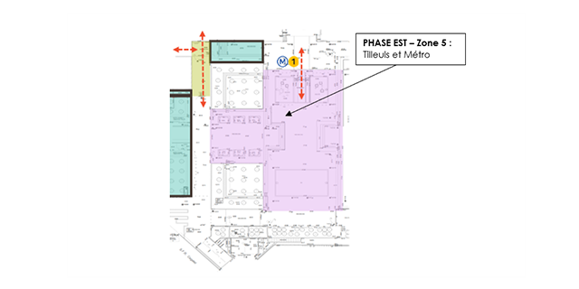 Plan chantier Parc zone 5