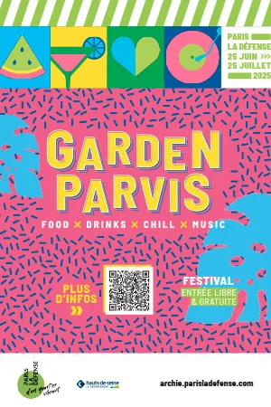Festival Garden Parvis du 25 juin au 25 juillet 2025