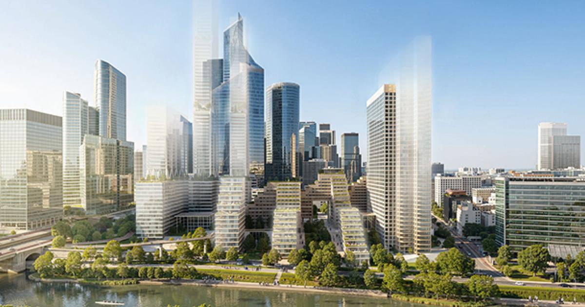 Le groupement RSHP, lauréat du projet Rives Défense